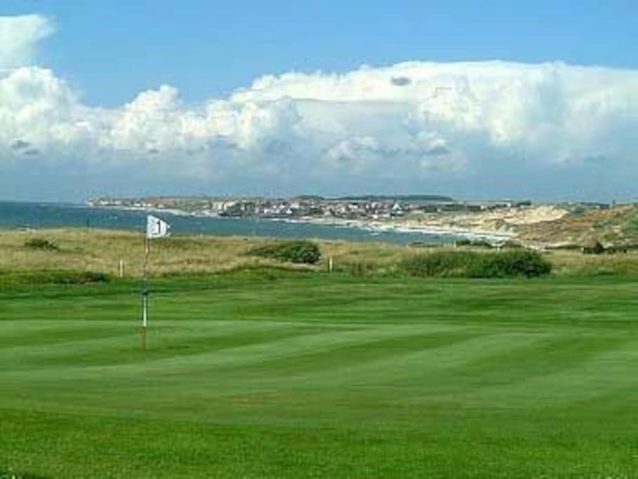 Vue Sur Mer, Dunes Et Golf Вимере Екстериор снимка